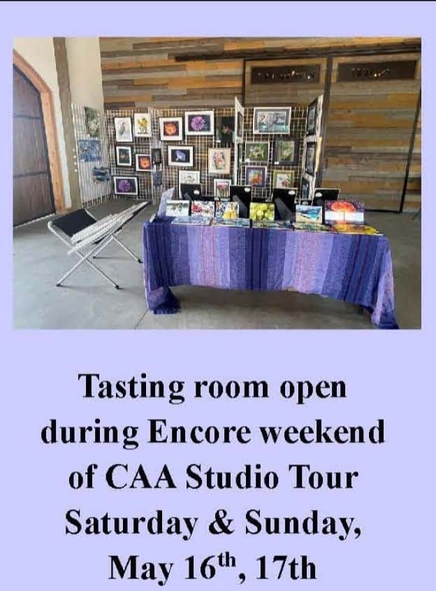 Tasting Room and Edward Lynne Cellars is Open