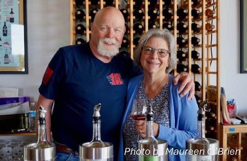 Bill and Sandy Winemakers at Edward Lynne Cellars