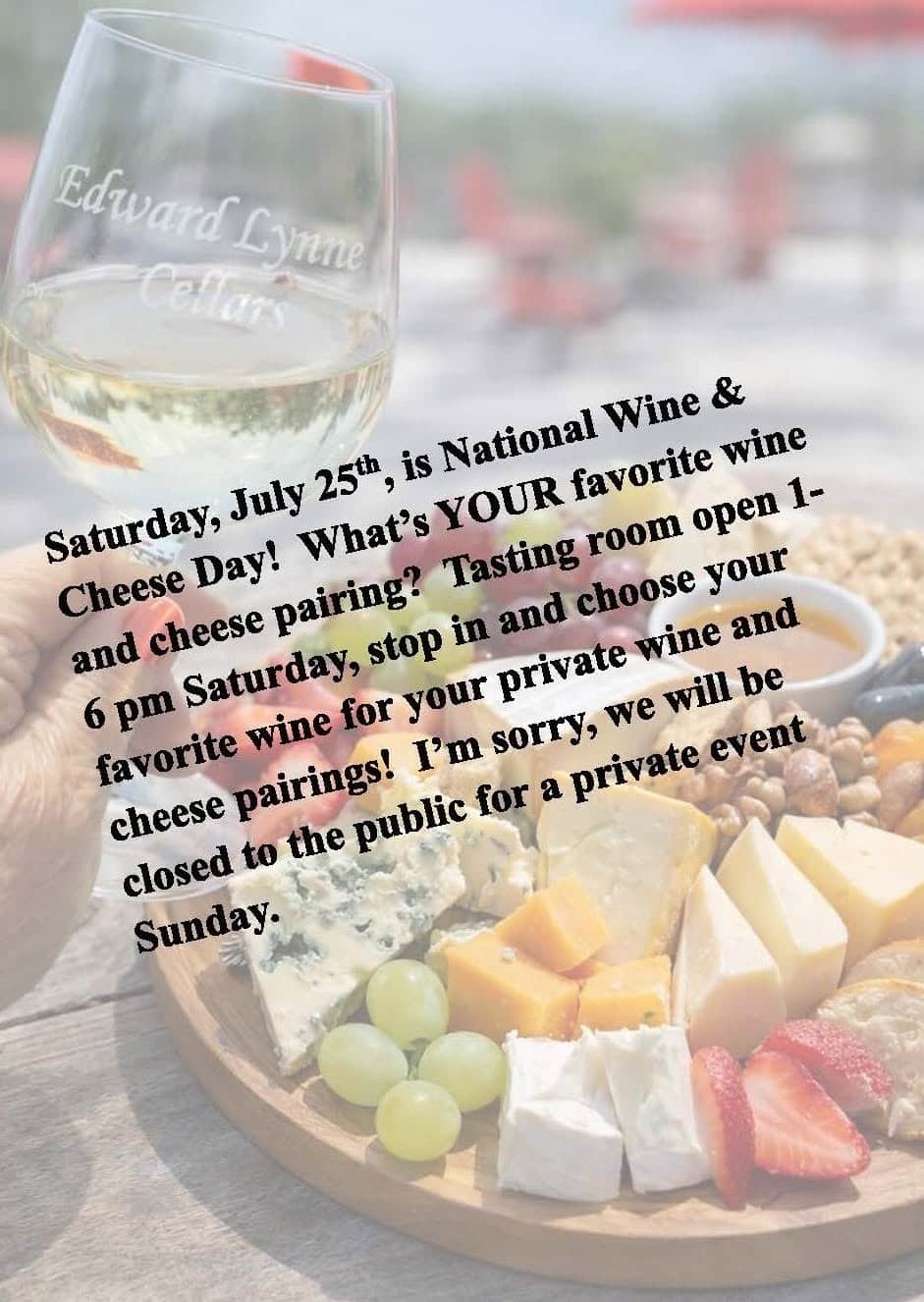 2026 National Wine and Cheese Day