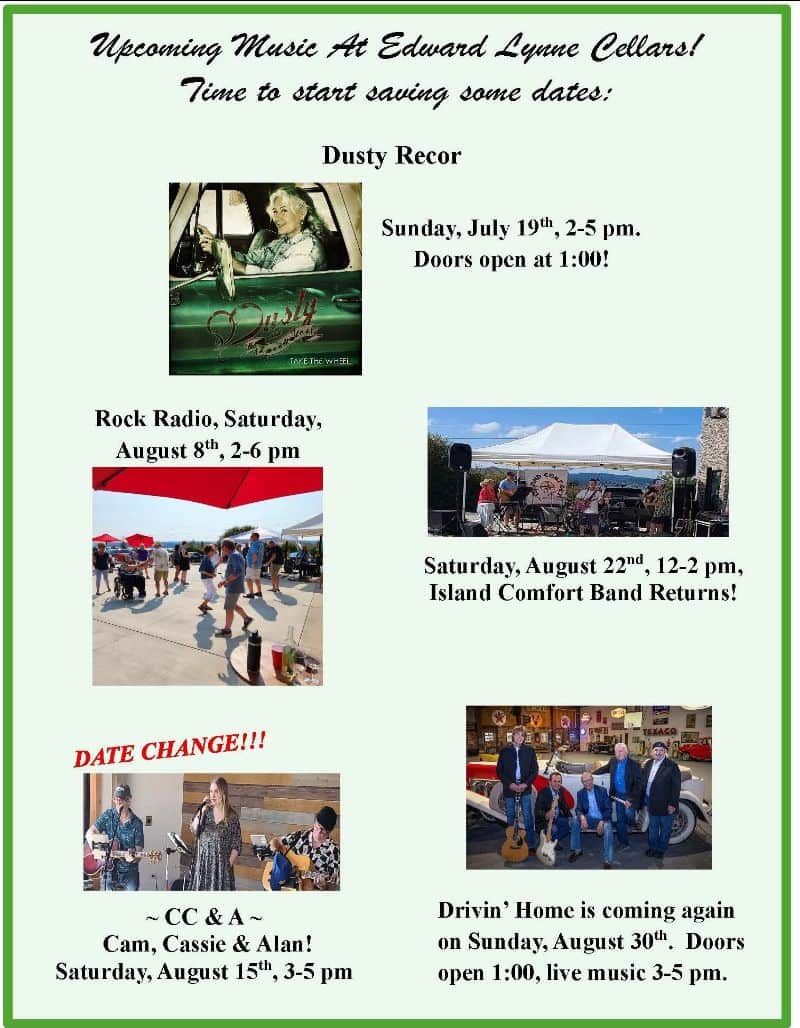 Upcoming Music at ELC